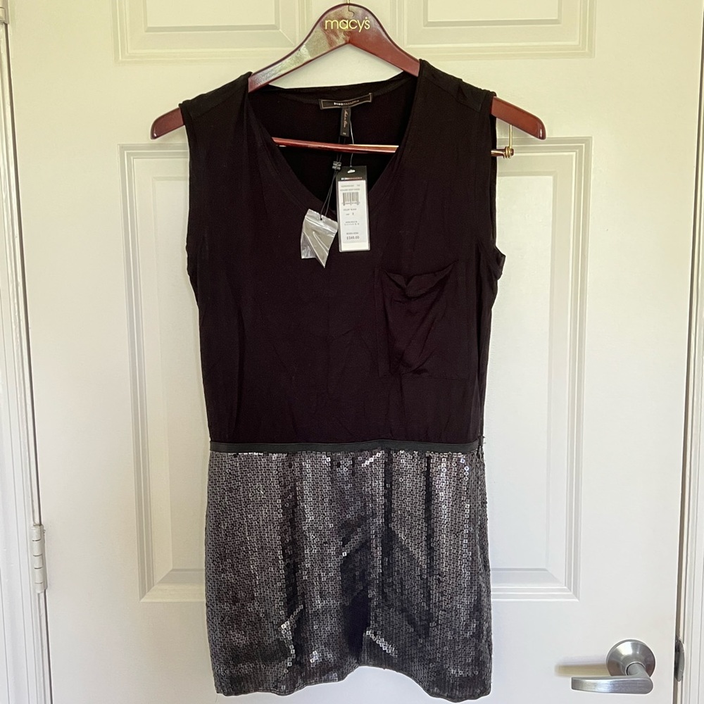 NWT BCBGMAXAZRIA Sequins Skirt Dress